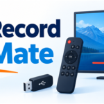 How to Record on TiviMate with a television, remote, USB drive, and recording timer